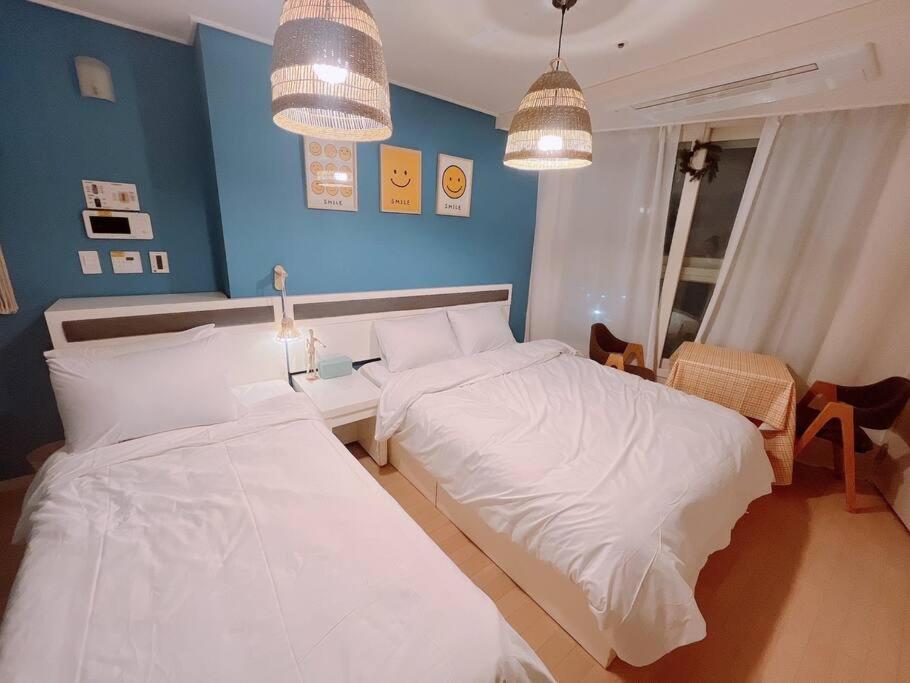 Haeundae Beach Stay #2Min Walk #2Beds Пусан Экстерьер фото
